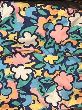 crown & ivy Kids Pastel Floral Swim Trunks in Navy, Pink, Aqua and Yellow